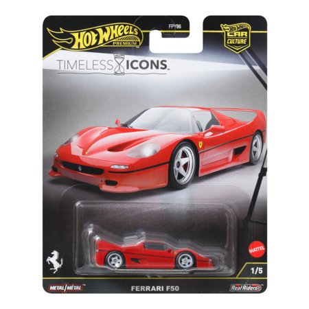 HOT WHEELS PREMIUM CAR CULTURE auto modelis Ferrari F50, JBK56 