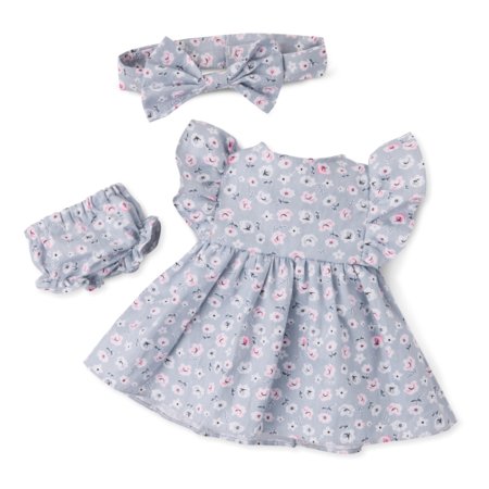 LULLABABY lelle ar pūriņa komplektu, LBY7712Z 