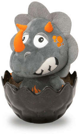 CRACKIN EGGS plīša rēcošais dinozaurs Dino Egg Lava, sortiments, SK004A1 