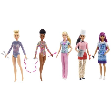 BARBIE lelle - mana profesija assort., DVF50 