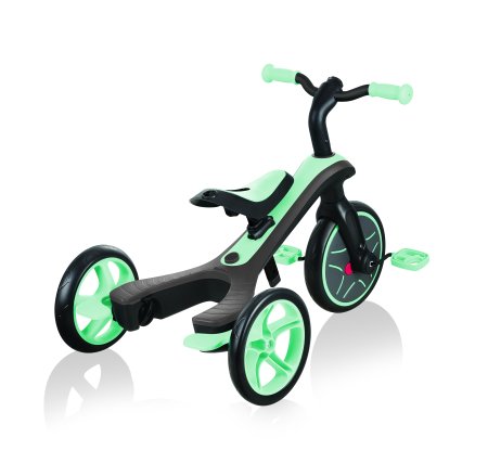 GLOBBER trīsritenis Trike Explorer 4in1, piparmētras zaļš, 632-206-2 632-206-2