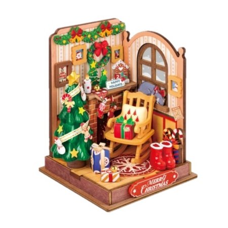 ROLIFE Koka konstruktors Christmas Fireplace, DS041 