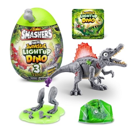 SMASHERS Mini Jurassic Light-up Dinozaurs, 74107SQ1 
