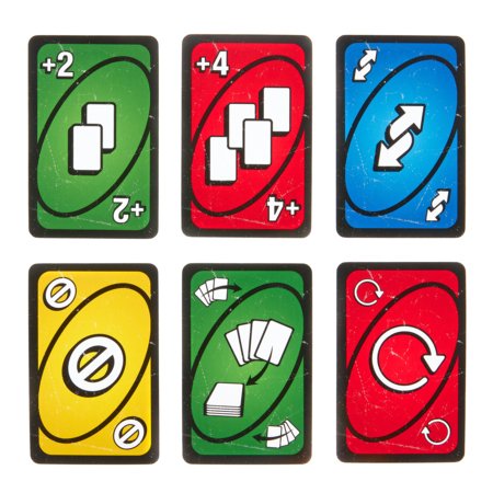 MATTEL GAMES UNO kārtis No Mercy, HWV18 