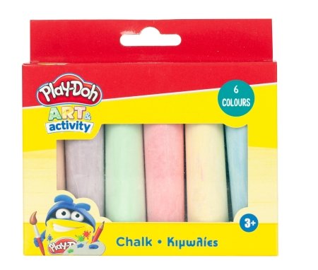 PLAYDOH Jumbo chalk 6pcs., 320-40003 