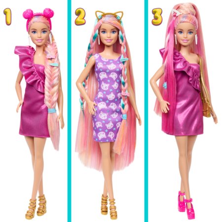 BARBIE Fun & Fancy lelle ar gariem matiem, JDC85 