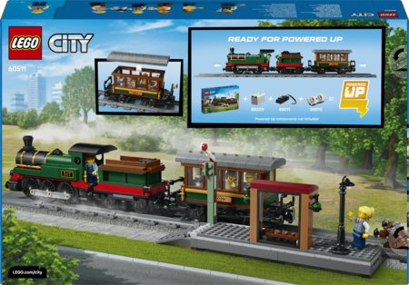60511 LEGO® City Retro tvaika vilciens 