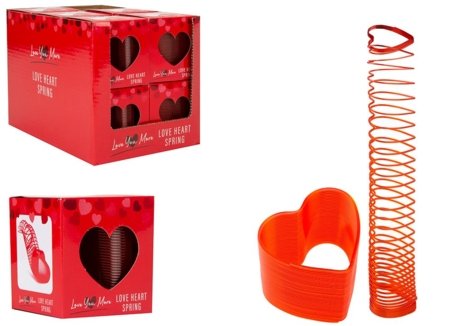 LOVE YOU MORE rotaļlieta - atspere Heart Shaped, 737106 