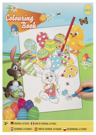 EASTER krāsojamā grāmata A4, 810005 