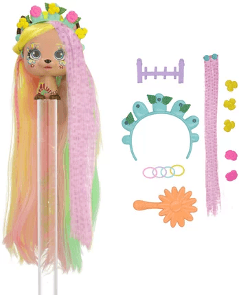 VIP PETS figūriņu komplekts Hair Fest S8, sortiments, 715912IM3FR 