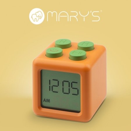 MARY'S modinātājs BLOCK, Orange, MW61050 
