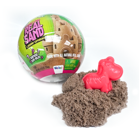 AMAZING REAL SAND kinētiskās smiltis Real Sand Sensory Ball PDQ, WC112934CKINT 