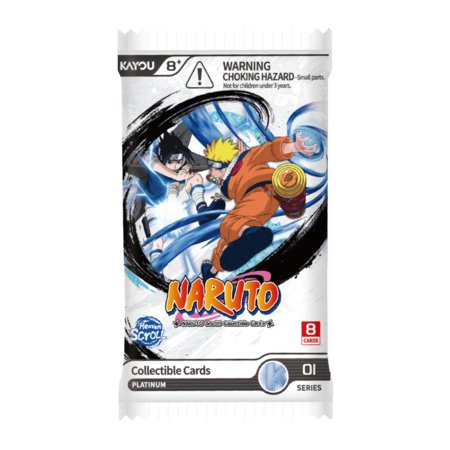 KAYOU Naruto-Smriti kolekcionējamās kartītes Heaven Scroll Edition, 8 gab., NR-RDIV-Z001-001B-EMEA 