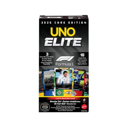 MATTEL GAMES UNO Elite F1 kāršu paplašinājums, JLV43 