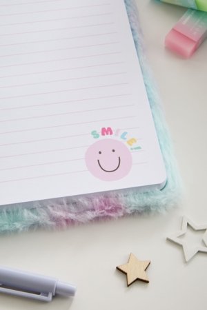 NEXT pūkaina piezīmju grāmatiņa 3D, AJ0801 