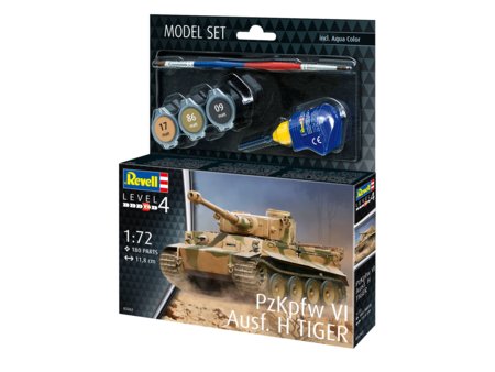 REVELL auto modelis PzKpfw VI Ausf. H Tiger, 63262 