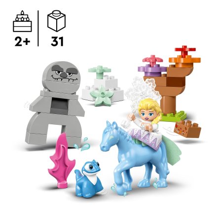 10418 LEGO® DUPLO® Disney™ Elza un Bruni apburtajā mežā 