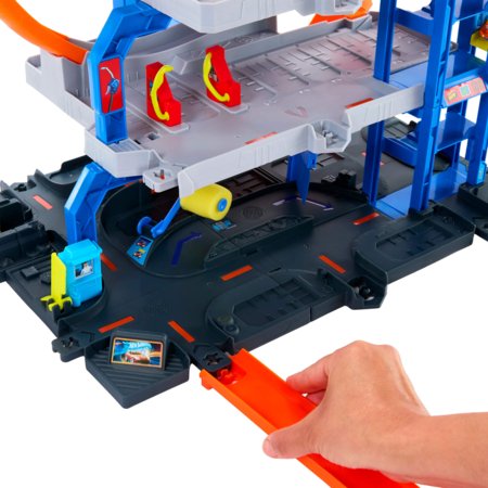 HOT WHEELS pilsētas jaunā mega garāža, JBM74 