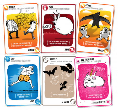 Spēle Exploding Kittens LV, 810083040486 810083040486