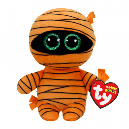 TY Beanie Boos oranža mūmija MASK 15cm, TY37241 