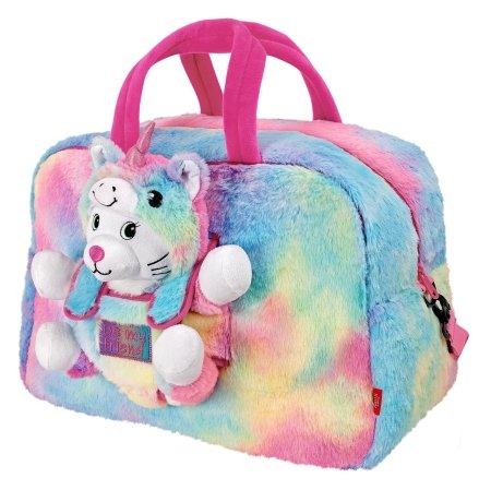 PERLETTI sporta soma ar noņemamu plīša rotaļlietu Kawaii Unicorn, 13091 