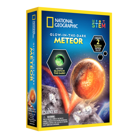 NATIONAL GEOGRAPHIC komplekts Glow in the Dark Meteor, RTMETEORINT 