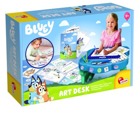 LISCIANI Bluey zīmēšanas komplekts ar galdu, 99399 