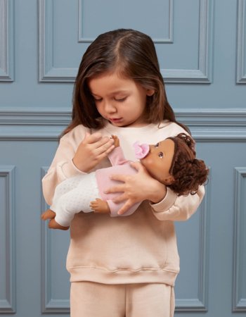 LULLABABY lelle ar rozā blūzīti, LBY7284Z 