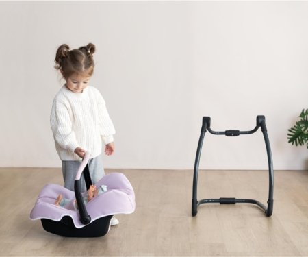 SMOBY leļļu krēsliņš 3in1, rozā, 7600240242 
