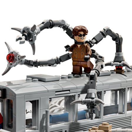 76321 LEGO® Super Heroes Marvel Zirnekļcilvēks pret Doktoru Astoņkāji: metro aina 