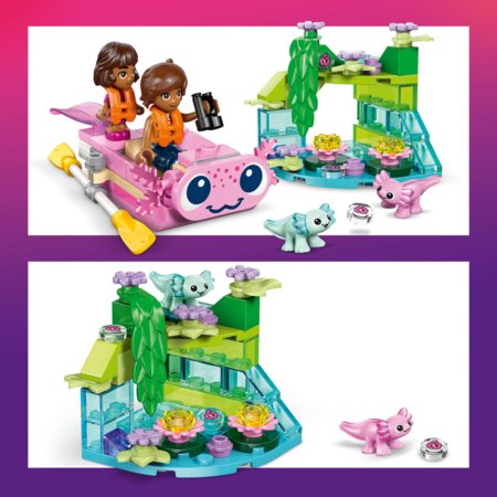 42681 LEGO® Friends Piedzīvojumu laiva – aksolotls 