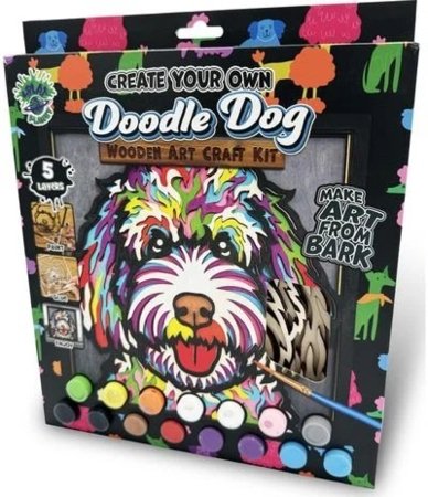 SPLAT PLANET 3D koka radošais komplekts Doodle Dog, SP48189 