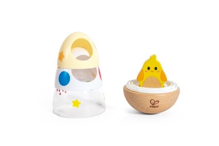 HAPE saliekama rotaļlieta Wobble Wonder Stacker, E0514A 