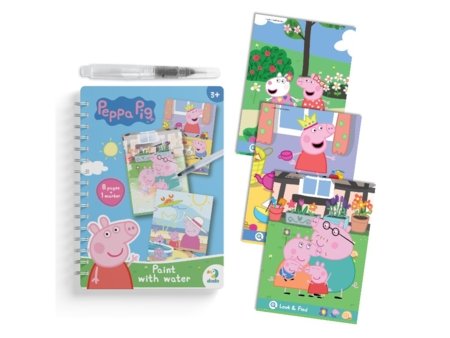 DODO burvju ūdens krāsojamā grāmata Peppa Pig, 200645 
