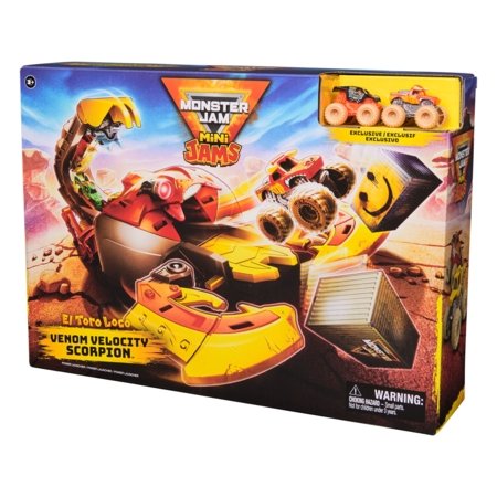MONSTER JAM MINI JAMS launch track Venom Velocity Scorpion, 6069752 