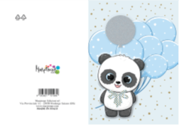 Marpimar mini rokām darināta apsveikuma kartiņa, assort., 8003821151939 