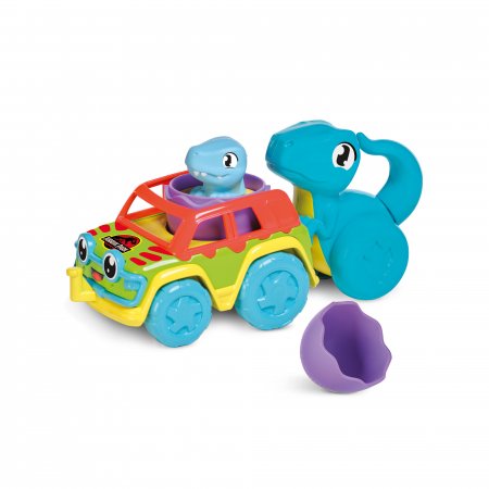 TOMY automašīnu komplekts ar dinozauru Chase & Roll Raptors, E73251 E73251