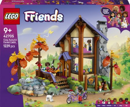 42705 LEGO® Friends Omulīgais rudens meža namiņš 