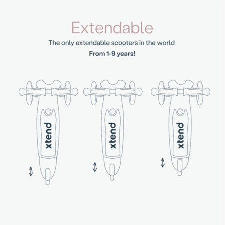 SmarTrike Xtend Mini+ skrejritenis, rozā, 2501310 