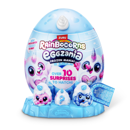 RAINBOCORNS plīša rotaļlieta ar aksesuāriem Eggzania, sortiments, 92119 