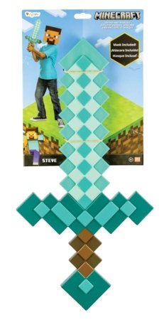 DISGUISE rotaļu zobens un maska MINECRAFT, 156259-15L-6 