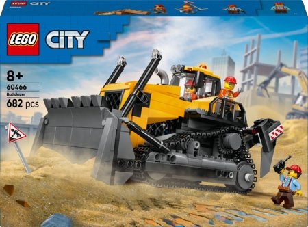 60466 LEGO® City Big Vehicles Dzeltens buldozers 