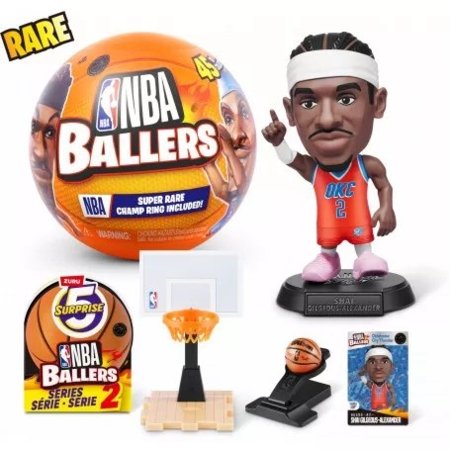 5 SURPRISE miniatūru komplekts NBA Ballers, sortiments, 77678GQ2 