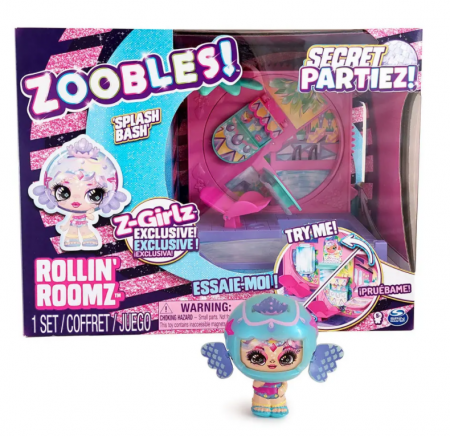 ZOOBLES rotaļu komplekts, 2 sērija Secret Partiez Splash Bash, 6064355 6064355