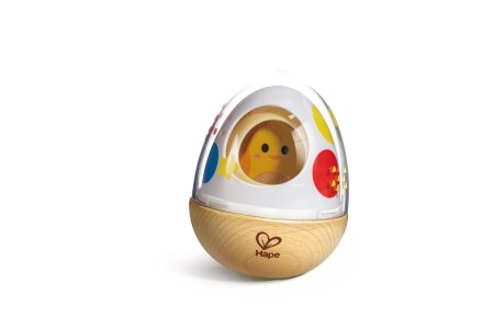 HAPE saliekama rotaļlieta Wobble Wonder Stacker, E0514A 