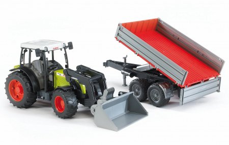 Traktors ar frontālā iekrāvēja Claas Nectis 267 F, 2821 02112