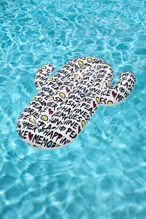 BESTWAY piepūšamais matracis Summer Quotes Cactus, 1.85m x 1.55m, 43260 43260