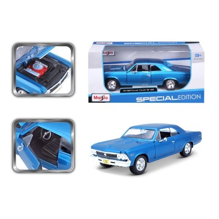 MAISTO DIE CAST 1:24  Special edition Automašīnas modelis 1966 Chevrolet Chevelle SS 396, 31960 