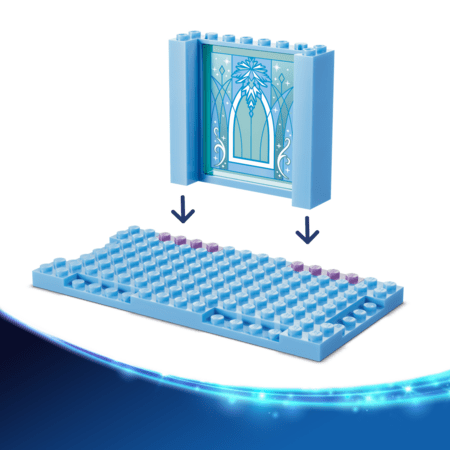 43281 LEGO® ǀ Disney Frozen Elzas ledus pils un sniega brauciena piedzīvojums 