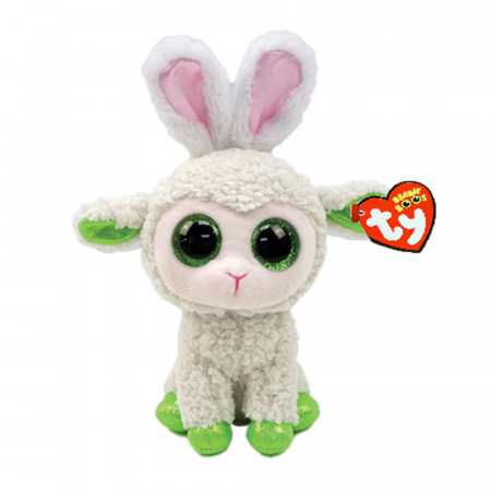 TY Beanie Boos jērs ar ausīm MARY balts, TY36385 TY36385